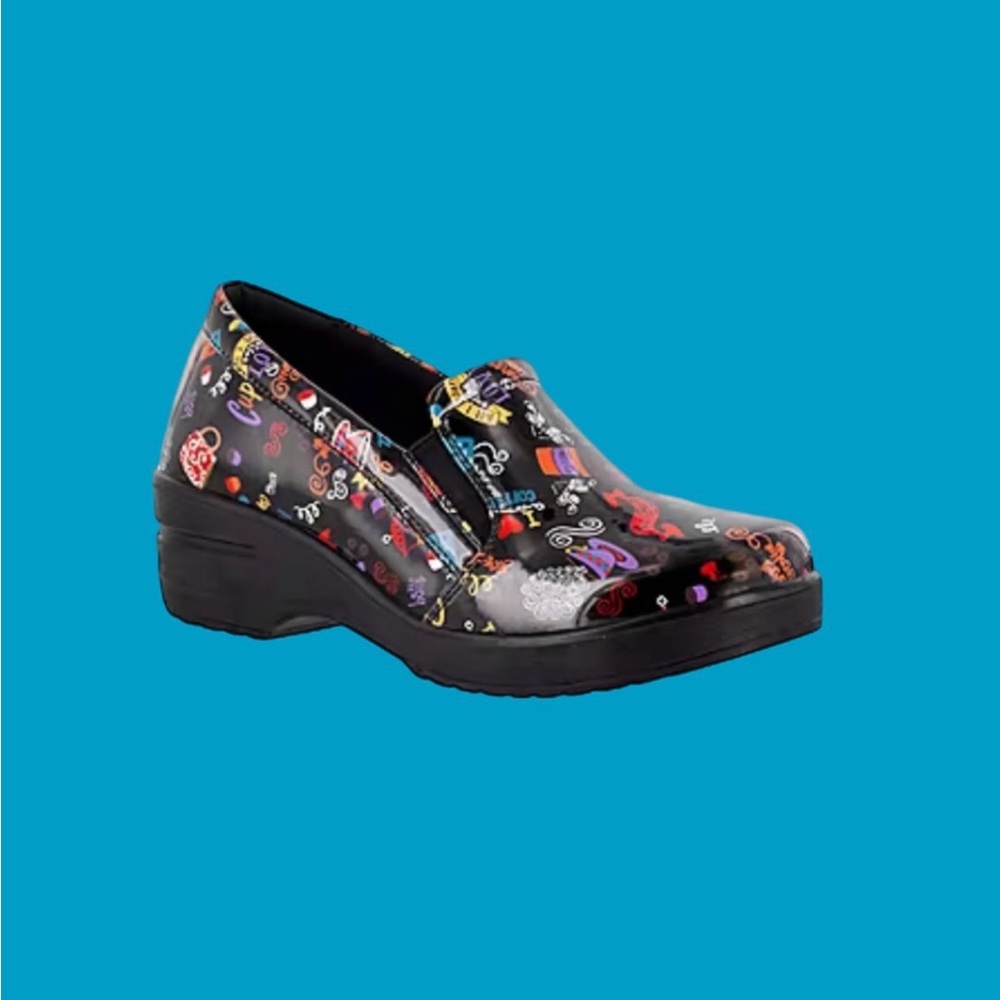 Like New Easy Works By Easy Street Leeza Slip Resistant Work Clog
